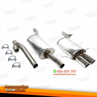 Sistema de escape TA Technix de acero inoxidable