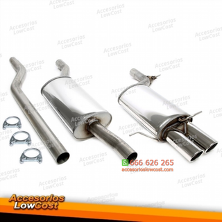 Sistema de escape TA Technix de acero inoxidable