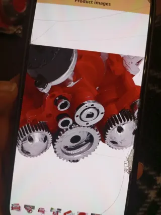 Mini motor V8 modelo