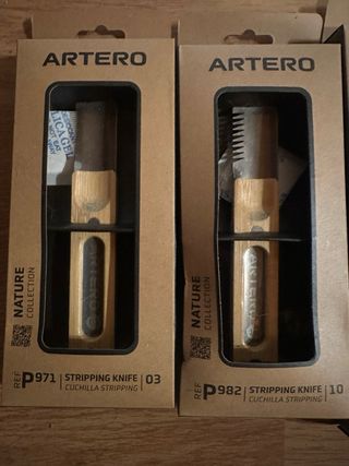 Lote 4 Cuchillas Stripping Artero Nature