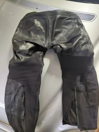 Traje de moto Dainese cuero 2 piezas