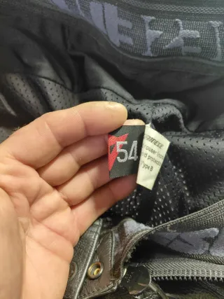 Traje de moto Dainese cuero 2 piezas