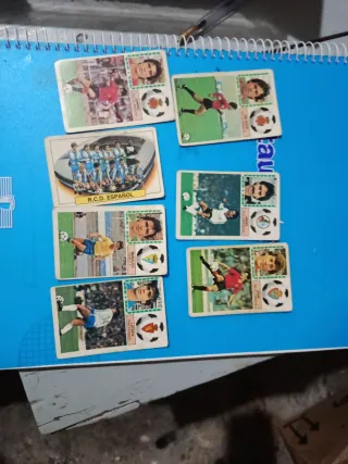 Lote 13 Cromos Fútbol 83-84