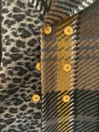 Cappotto invernale fantasia patchwork