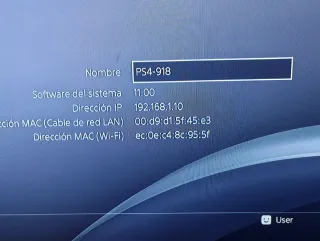 Ps4 versión 11.00