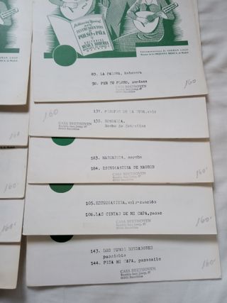 Partituras Rondalla 4 instrumentos