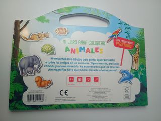 Libro infantil - mi libro para colorear animales