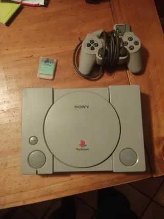 PlayStation 1 Sony Grigia Completa
