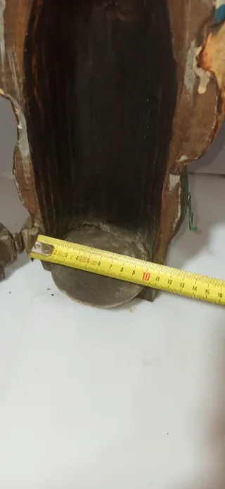 Botellero madera tallada marinero