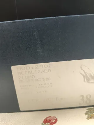 Sandalias Plata Mujer