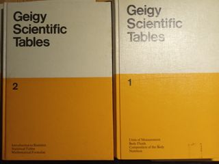 Tablas científicas Geigy