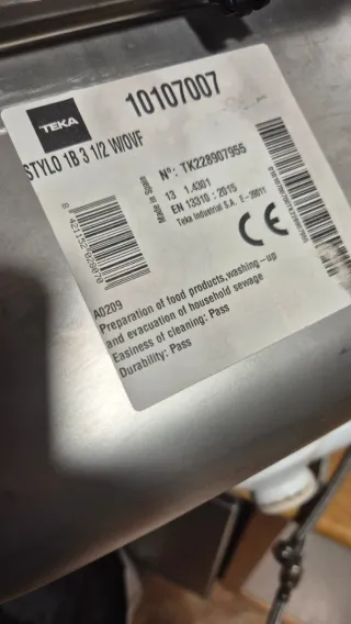 Campana, Placa Inducción, Fregadero y Grifo