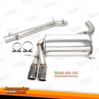 Sistema de escape TA Technix de acero inoxidable