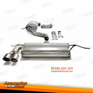 Sistema de escape de acero inoxidable TA Technix