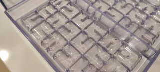 Moldes policarbonato tabletas chocolate