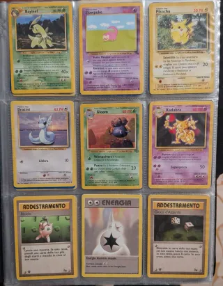 Lotto 69 Carte Pokémon Vintage ITA