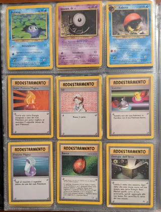 Lotto 69 Carte Pokémon Vintage ITA
