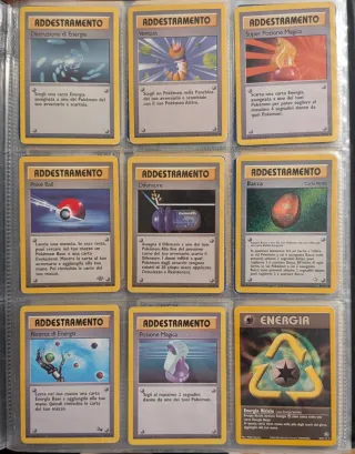 Lotto 69 Carte Pokémon Vintage ITA