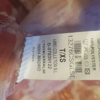 Blusa y falda Mocca Chica Talla XS