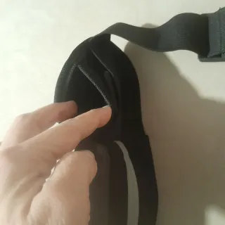 Riñonera deportiva negra