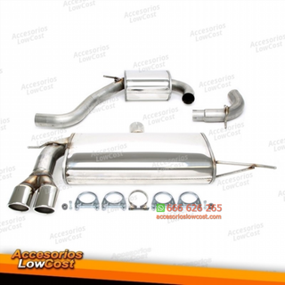 Sistema de escape TA Technix de acero inoxidable