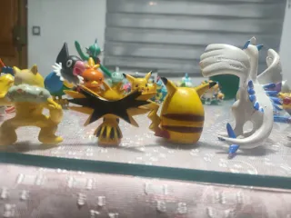 Figuras Pokémon Tomy: Pikachu, Lugia, Rattata
