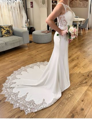 Vestido de Novia corte sirena