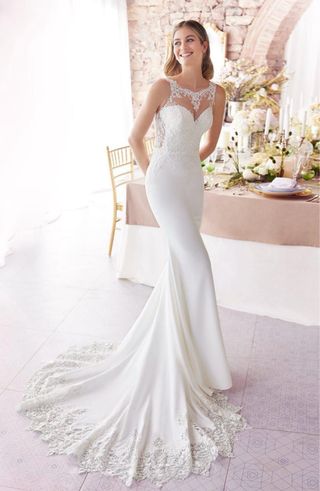 Vestido de Novia corte sirena