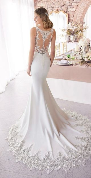Vestido de Novia corte sirena