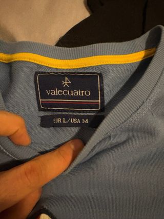Sudadera Valecuatro Azul Talla L