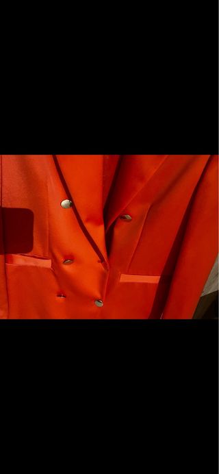 Tailleur donna arancione