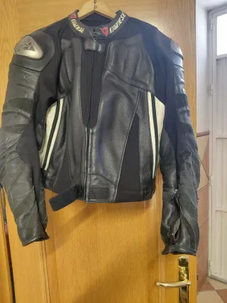 Traje de moto cuero Dainese 2 piezas