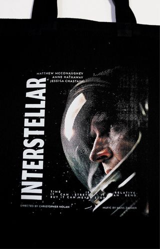 Totebag Interstellar Negro