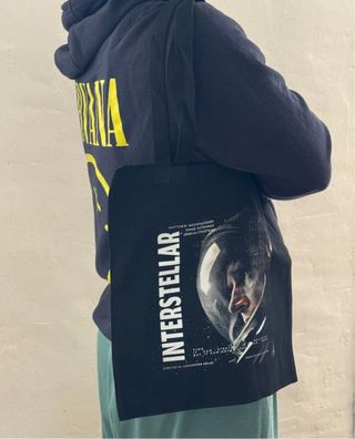 Totebag Interstellar Negro