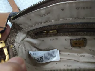 Bolso Guess beige y marrón