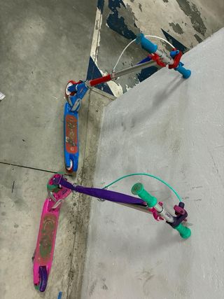 Patinete Oxelo y casco infantil