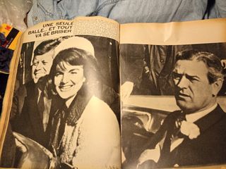 Revista Paris Match 1963 Muerte Kennedy