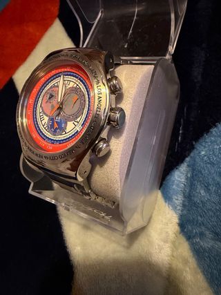 Orologio Swatch Irony crono in acciaio