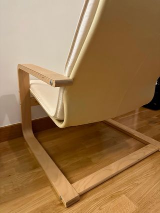 Sillón POÄNG Ikea Madera Beige