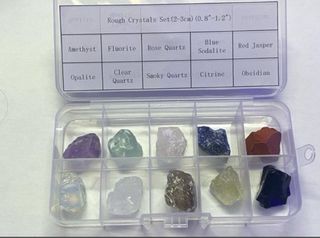 Set Piedras Naturales Rough Crystals