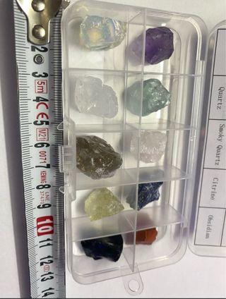 Set Piedras Naturales Rough Crystals