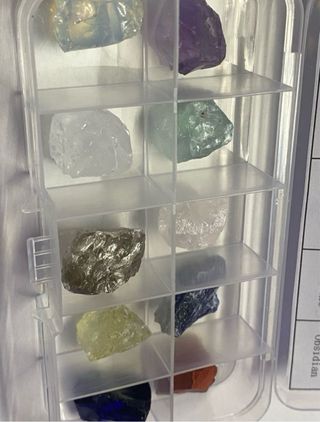 Set Piedras Naturales Rough Crystals