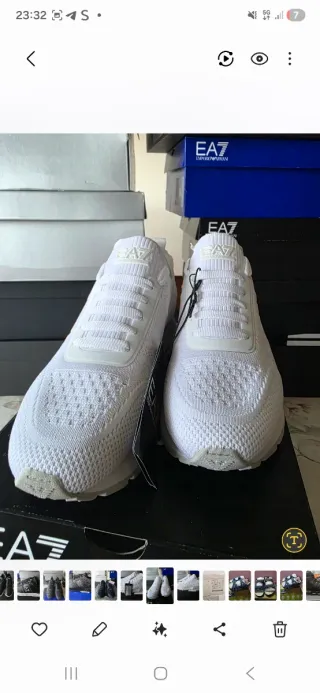 Zapatillas EA7 Blancas