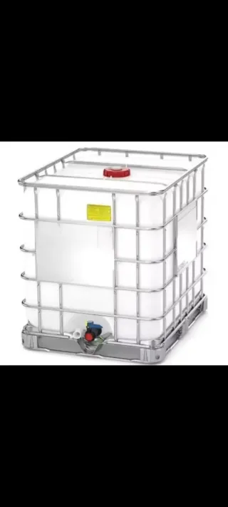 Depósito Gasoil/Agua 1000L IBC con jaula