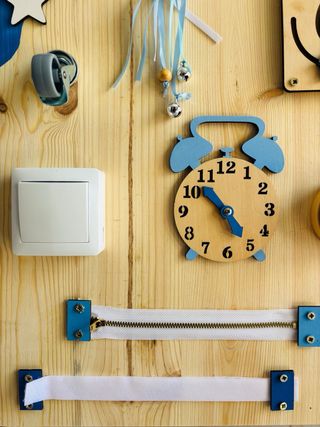 Tablero sensorial Montessori