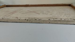 Cuadro Óleo Naif Vintage