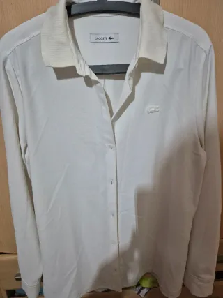 Camisa Lacoste Blanca