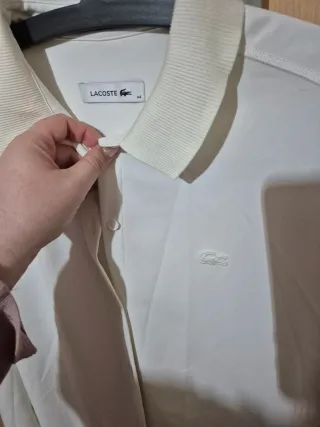 Camisa Lacoste Blanca