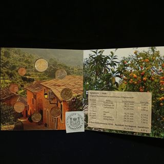 Euroset 2016 España, edición especial Münzen