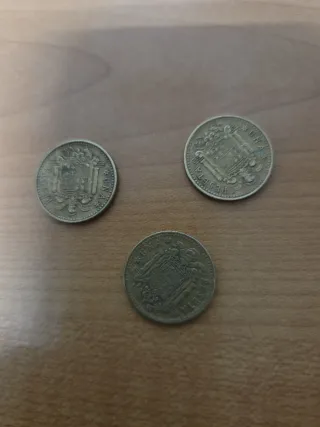 Moneda 1 peseta Franco 1966 estrella 68